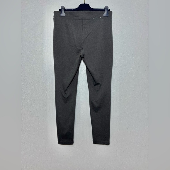 EUC Calvin Klein Ponte Power Stretch Pants in Dark Heather Grey - Picture 2 of 8